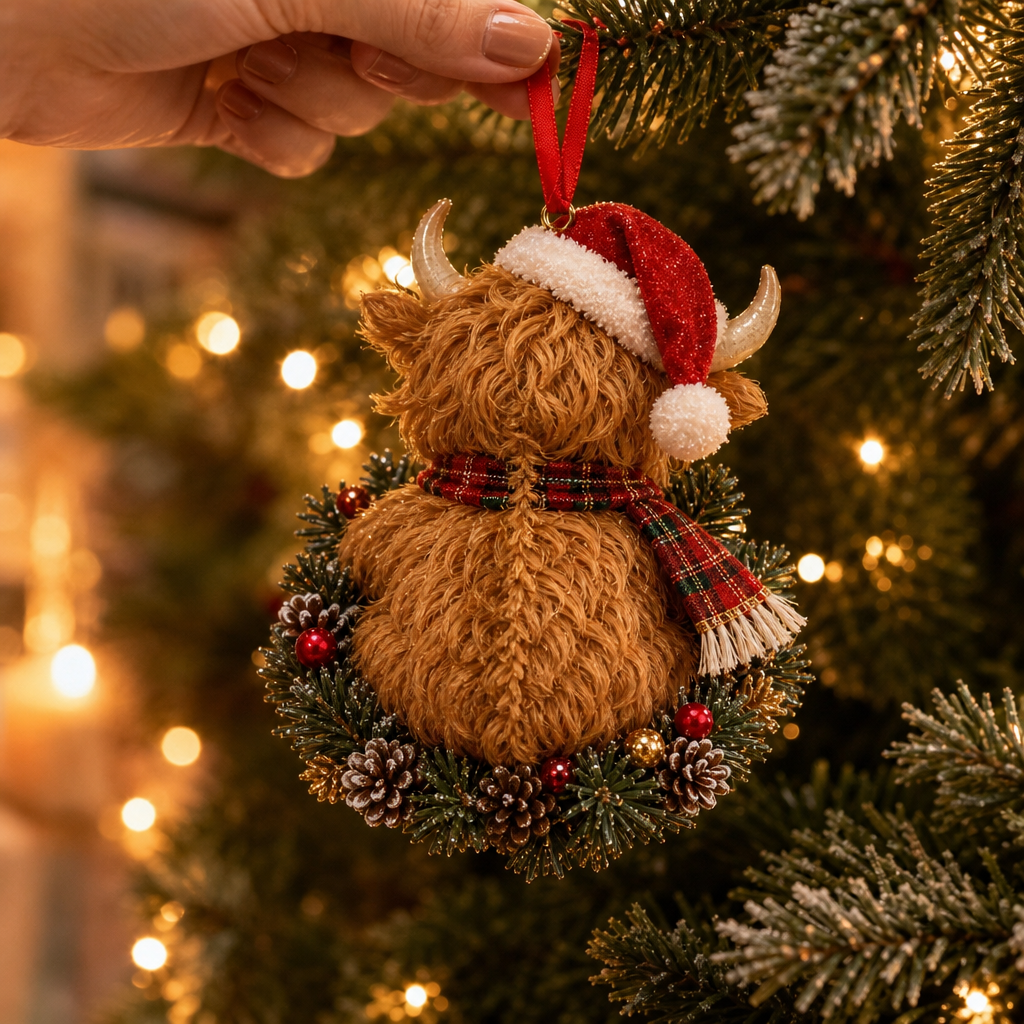 Stuffed Animal Christmas Money Holder Ornament