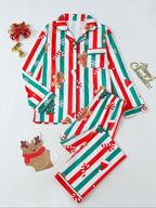 Rae | Breathable Two-Piece Christmas Pajama Set