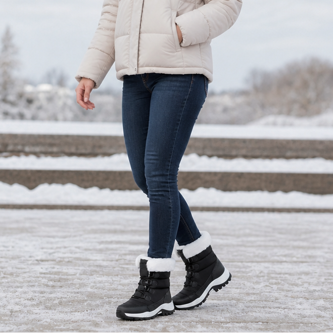Ramona | Fleece-Lined Platform Snow Boots