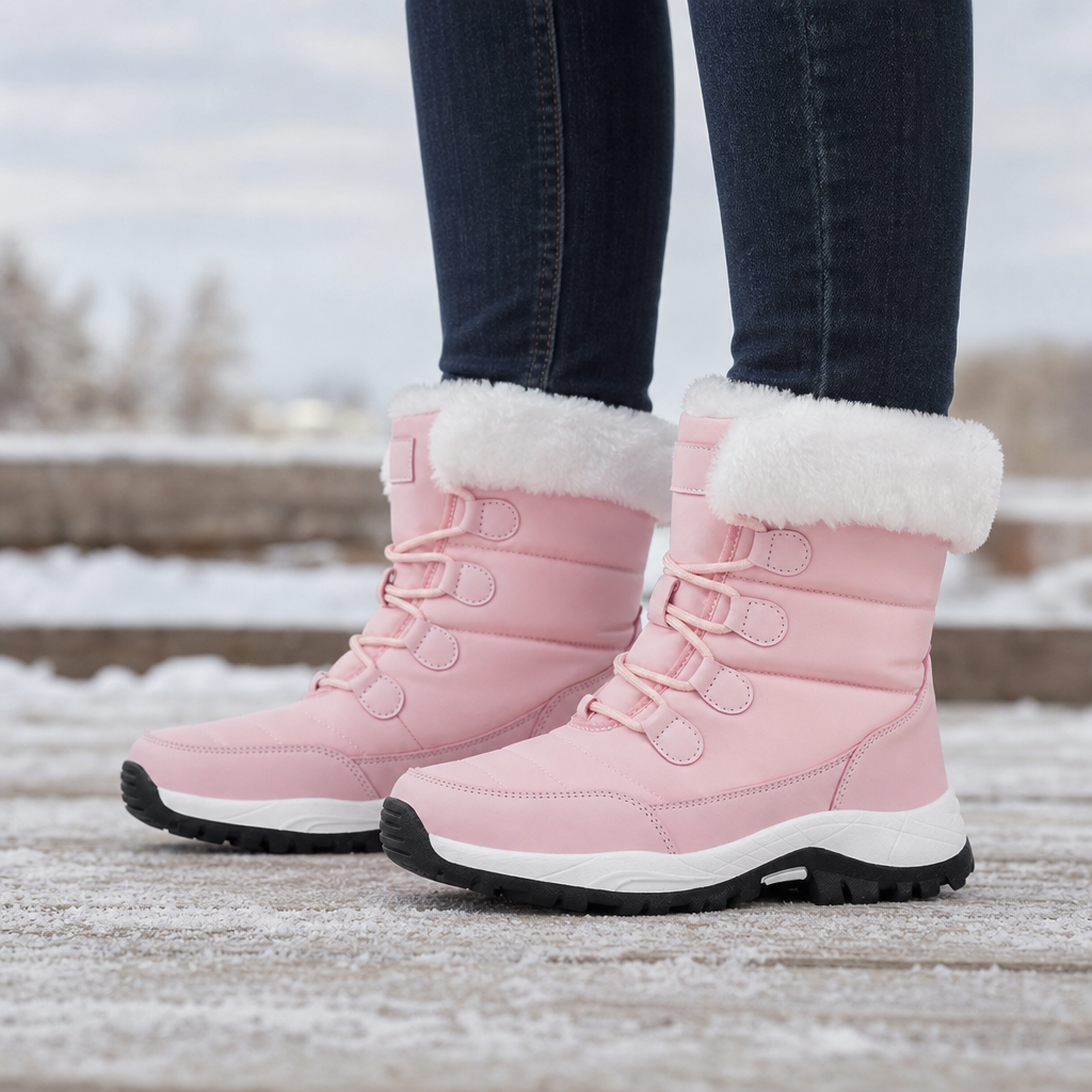 Ramona | Fleece-Lined Platform Snow Boots