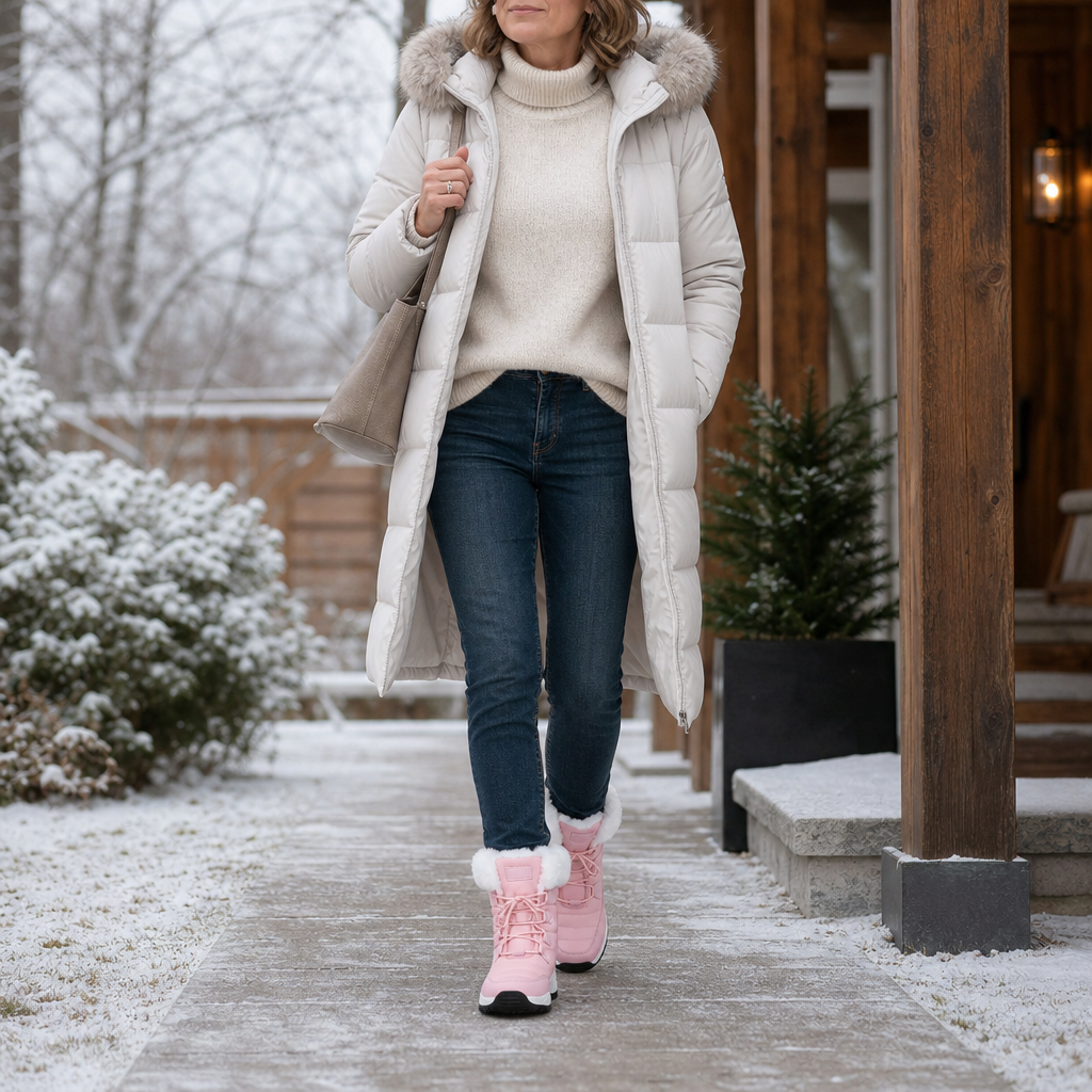 Ramona | Fleece-Lined Platform Snow Boots