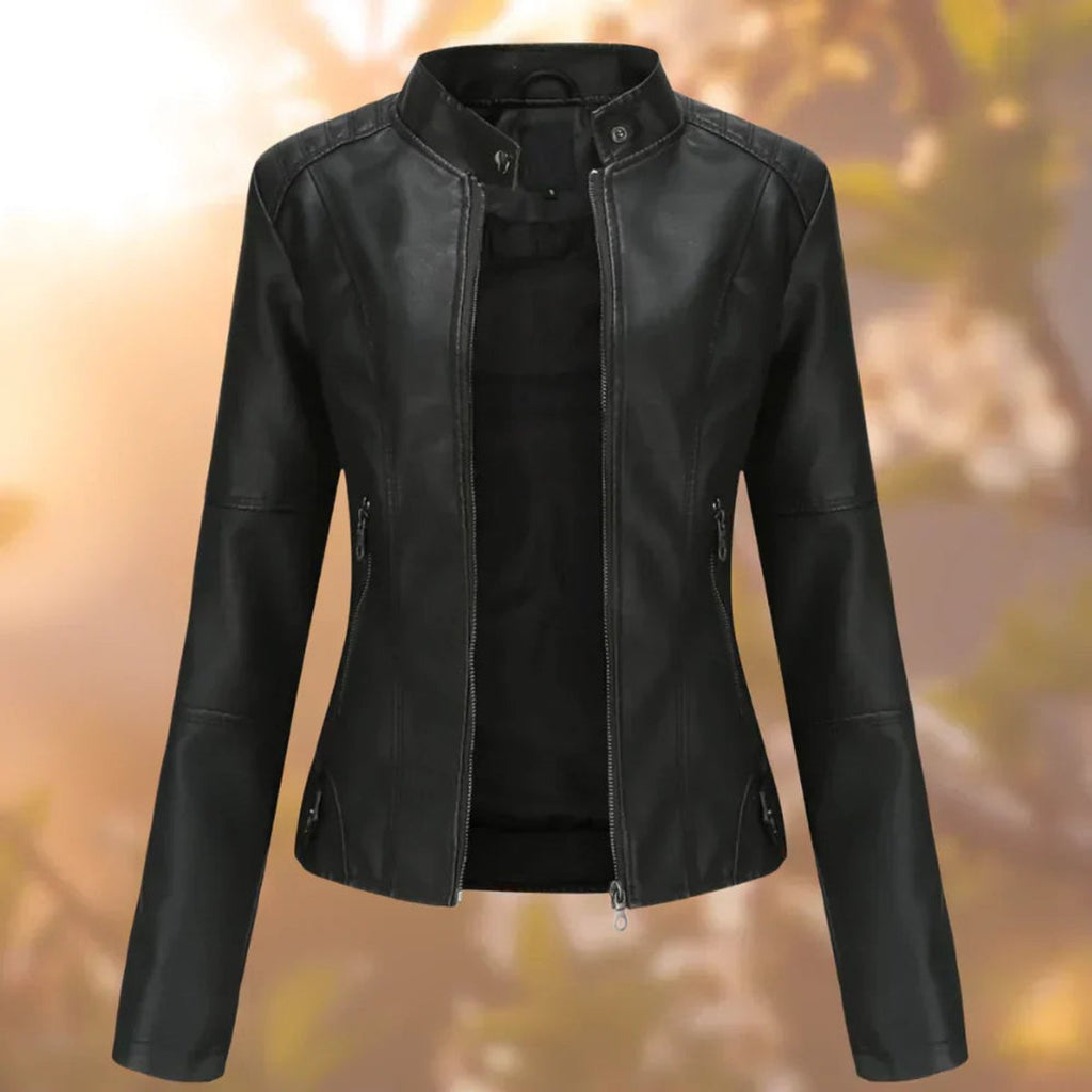 Rhoda | High-Neck Zip-Up Jacket