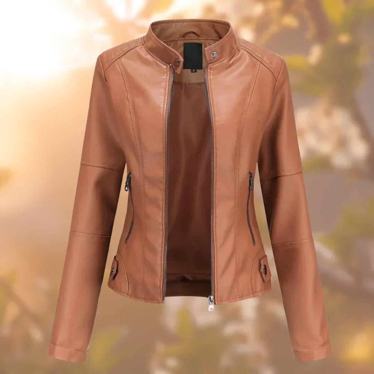 Rhoda | High-Neck Zip-Up Jacket