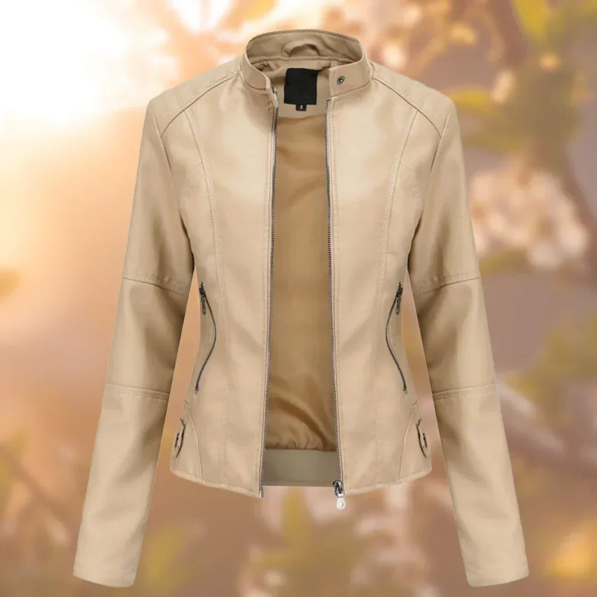 Rhoda | High-Neck Zip-Up Jacket