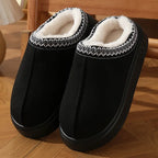 Rochelle | Plush-Lined Platform Slippers