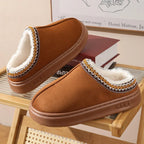 Rochelle | Plush-Lined Platform Slippers