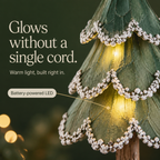 Rustic Lighted Woodland Garland