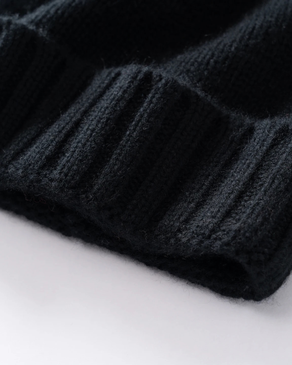 Seth | Rib-Knit Cuff Beanie Hat