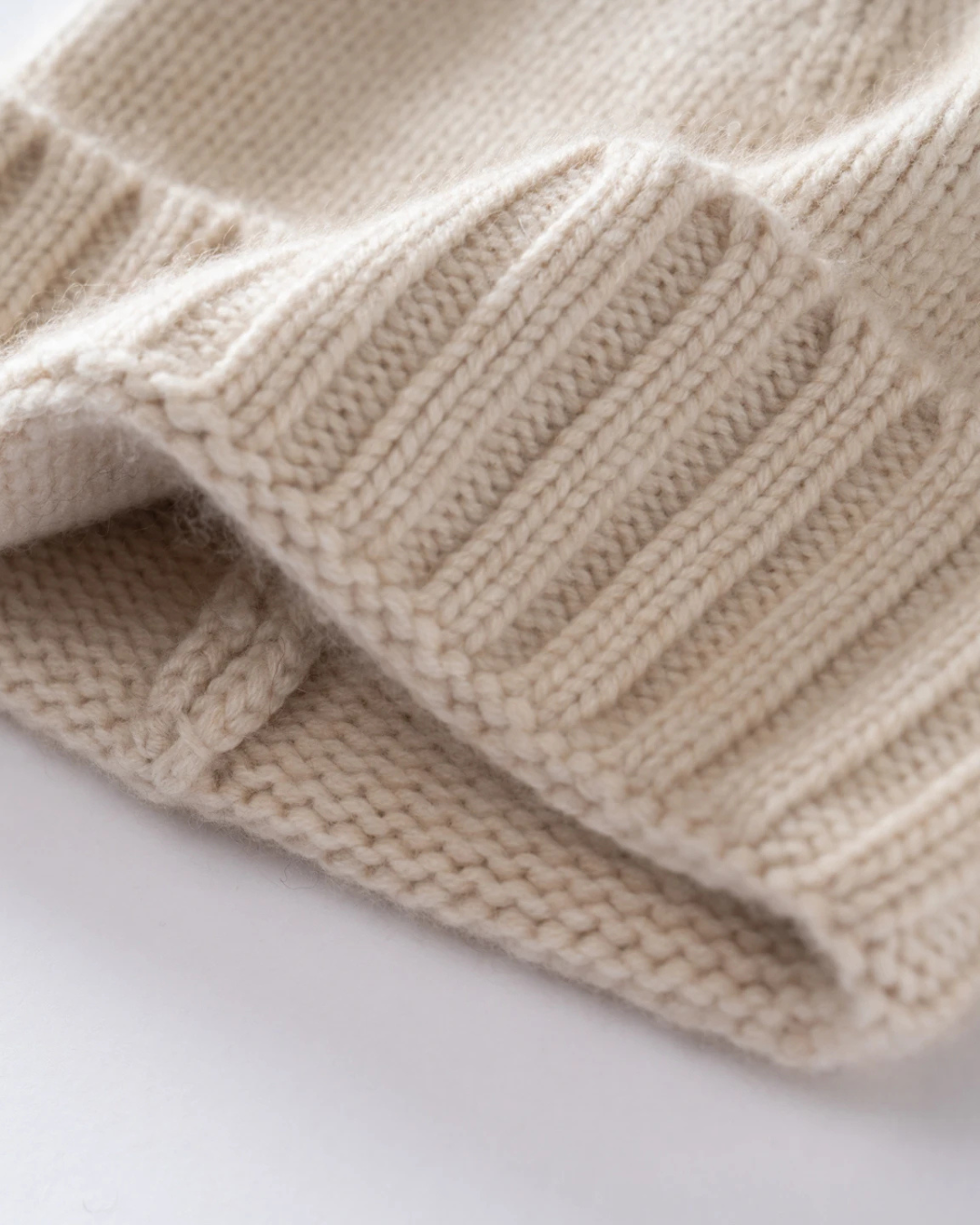 Seth | Rib-Knit Cuff Beanie Hat