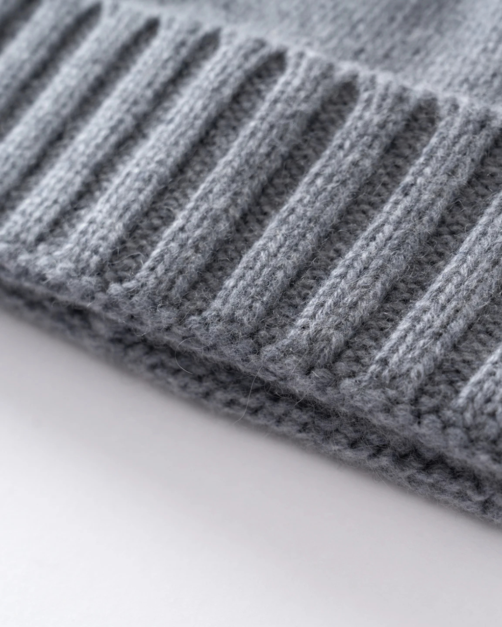 Seth | Rib-Knit Cuff Beanie Hat