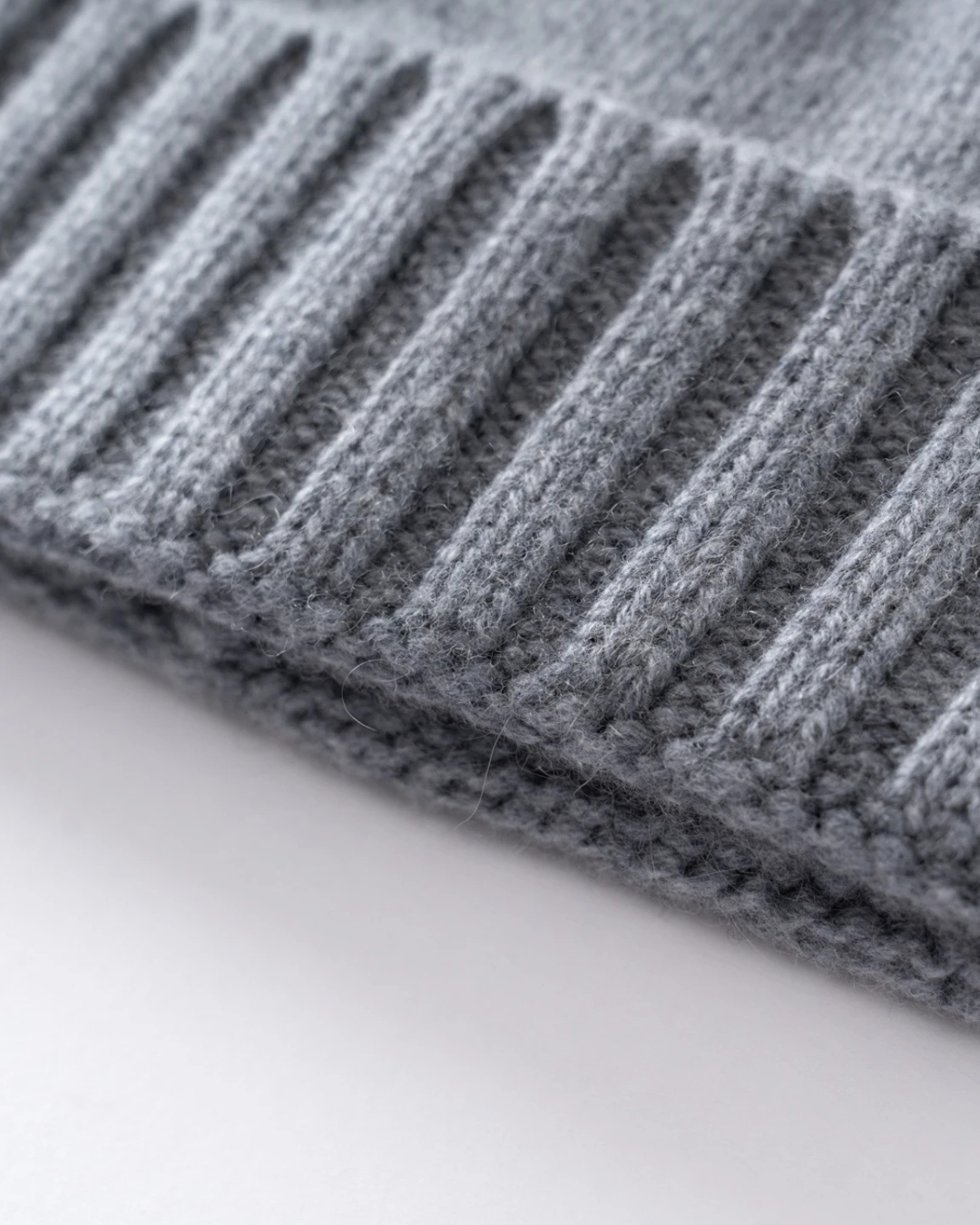 Seth | Rib-Knit Cuff Beanie Hat