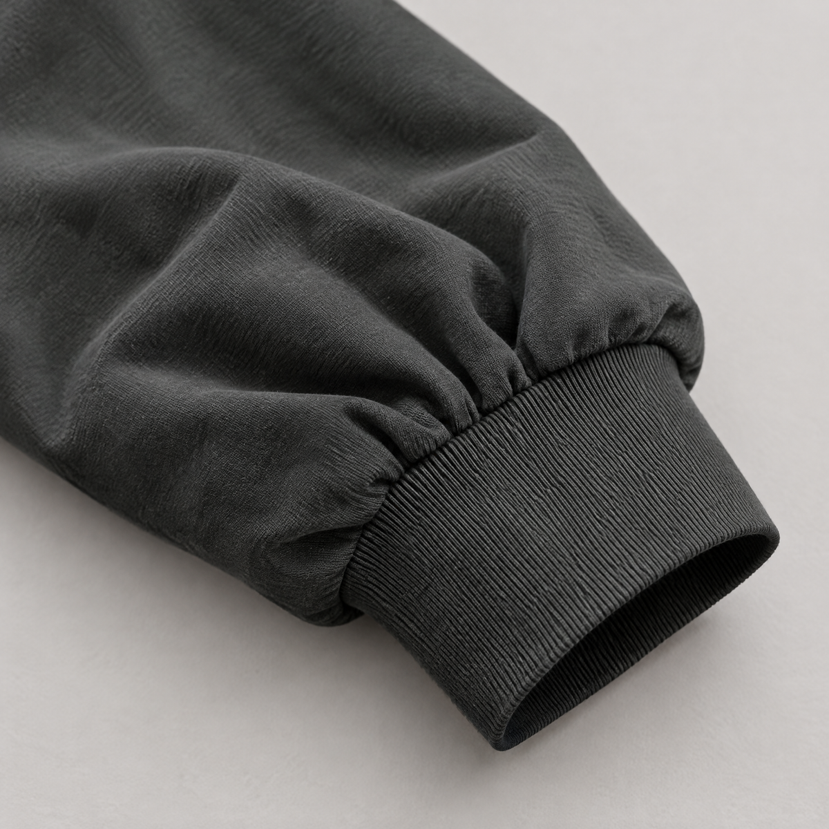 Sira oversized sweatshirt – wide ribbed cuff (Dark gray)