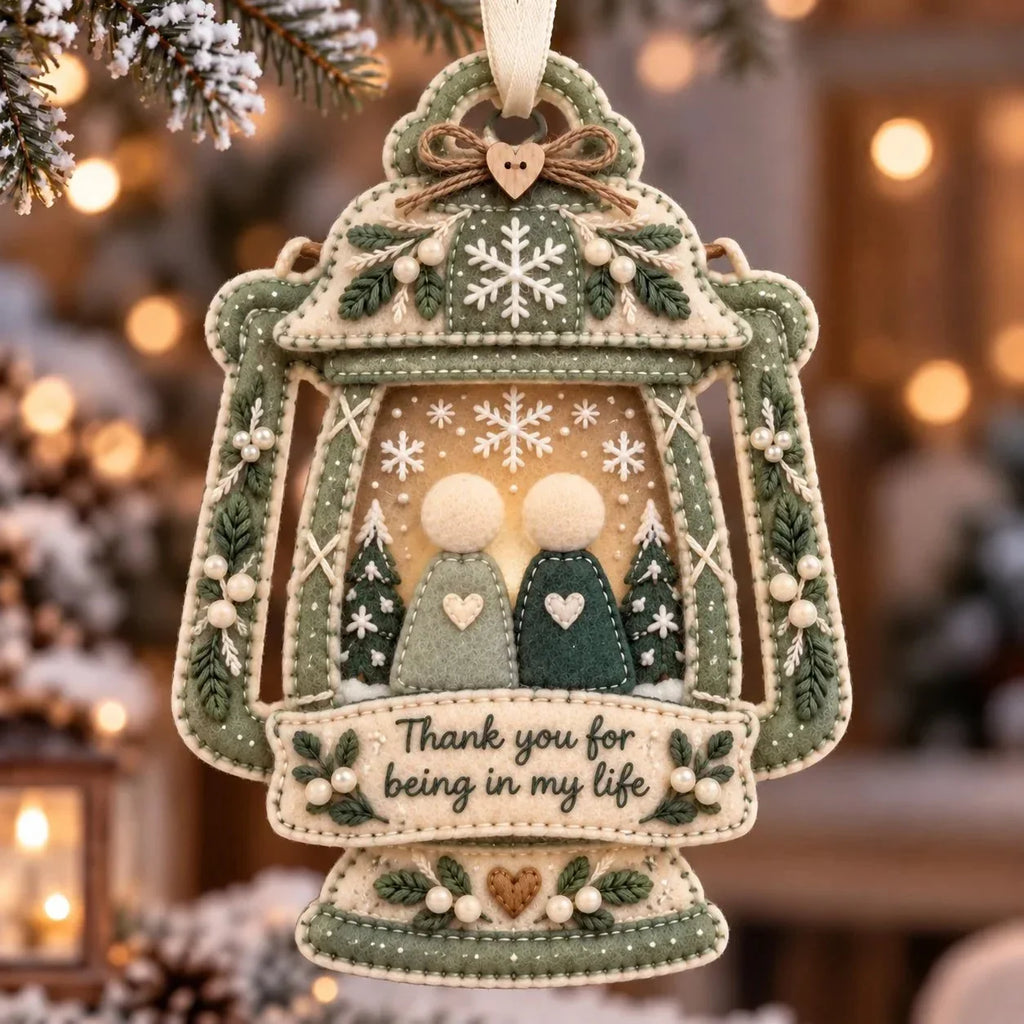 Layered Felt Keepsake Ornament