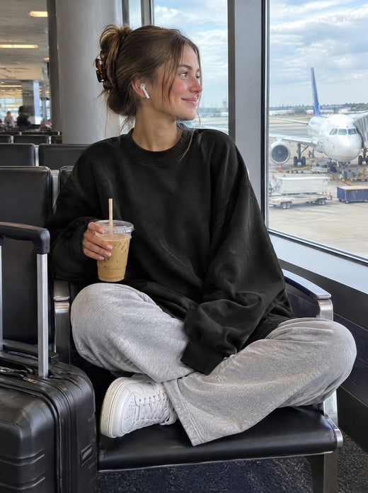 Sira | Oversized Drop-Shoulder Sweatshirt