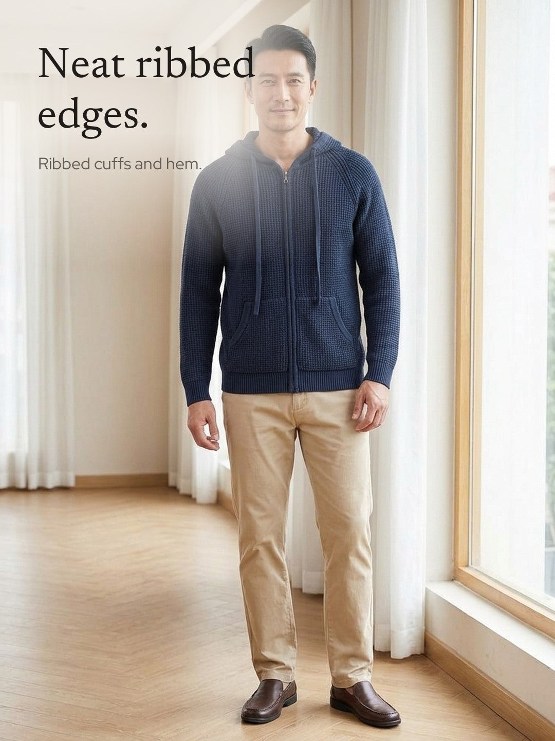 Sullivan | Full-Zip Hooded Sweatshirt