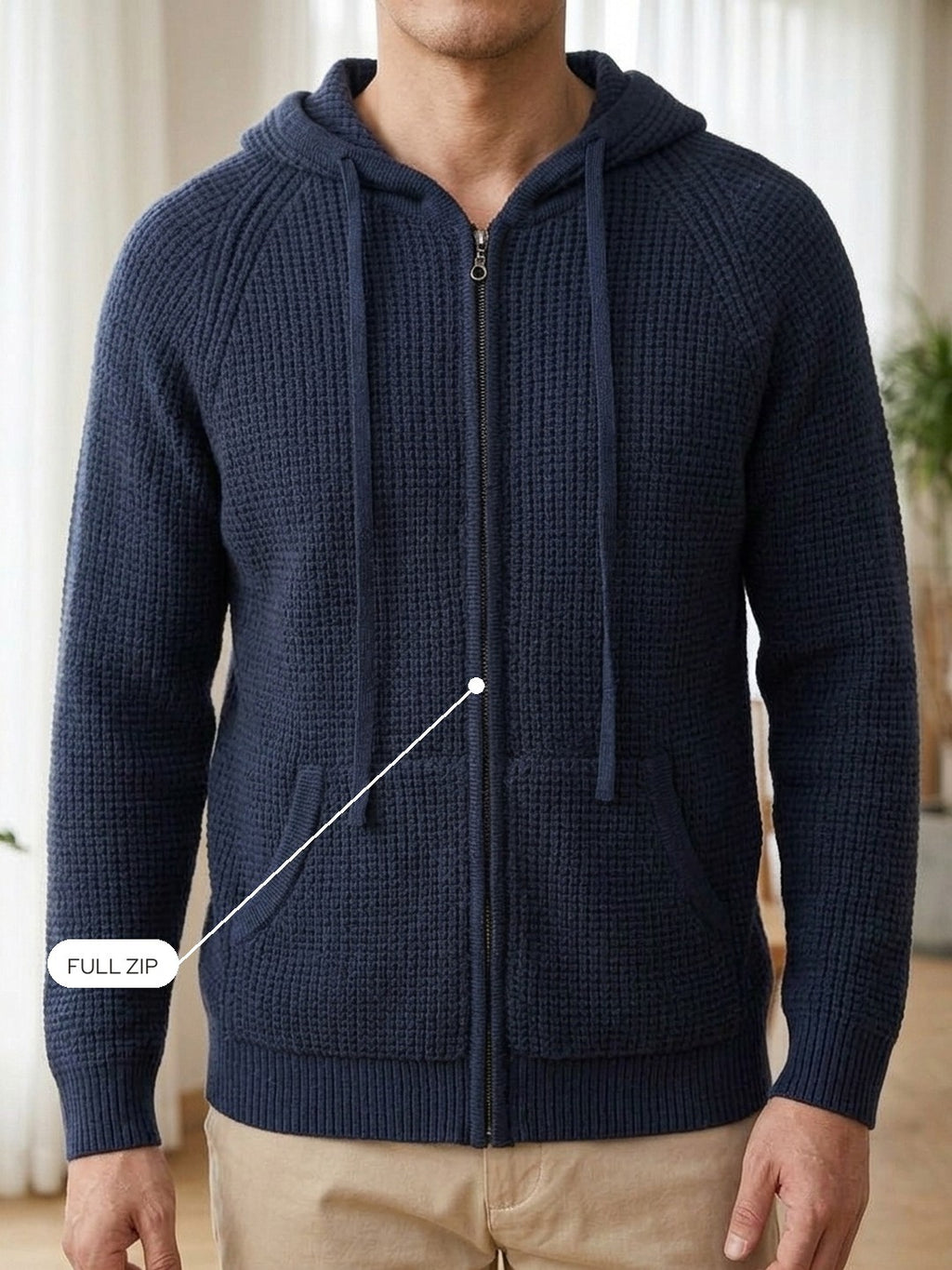 Sullivan | Full-Zip Hooded Sweatshirt