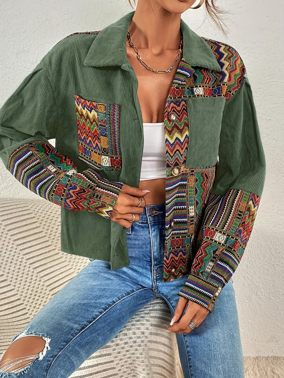 Summer | Artistic Patchwork Jacket