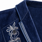 Teresa | Soft Embroidered Longline Blazer