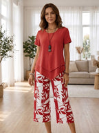 Xiomara in Warm Red