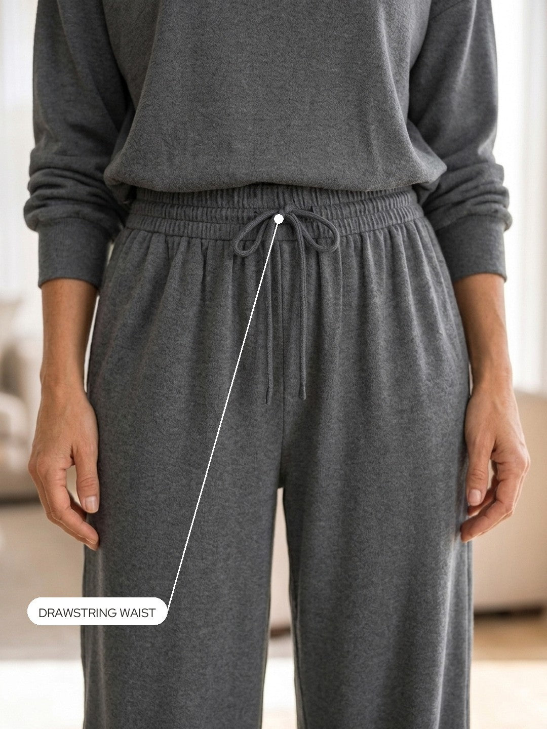 Ysabel | Turtleneck Wide-Leg Two-Piece Set